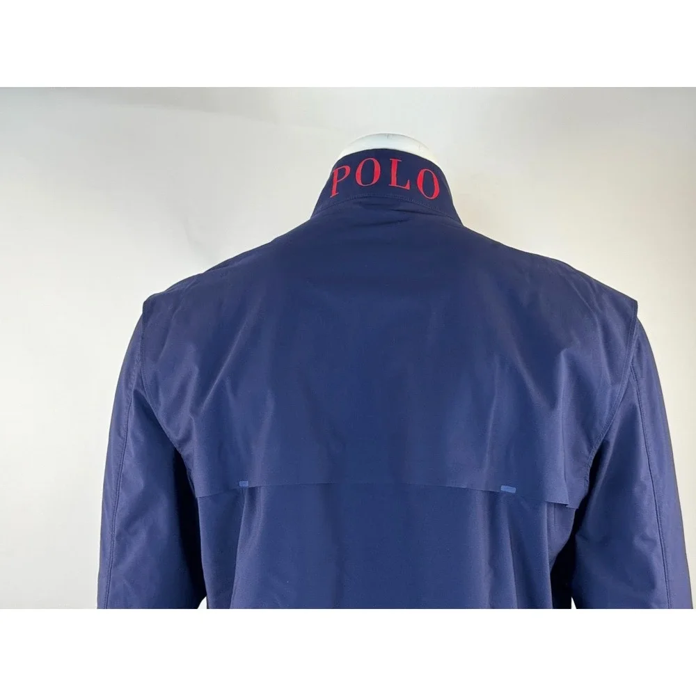 Polo‎ Golf Ralph Lauren Windbreaker Mens L EUC Full Zip Performance Shell Jacket